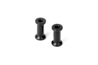 XRAY 373073-K - Alu Post - 13mm - Black (2 pcs)