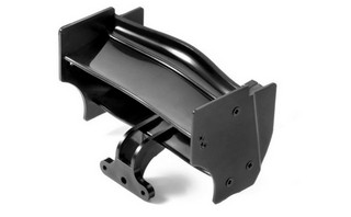 XRAY X1 Composite Adjustable Rear Wing - Black - ETS Approved