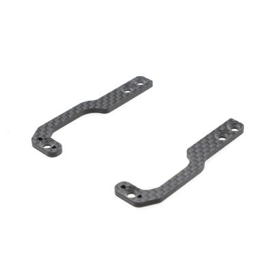XRAY 373526 - X1 2023 Graphite Rear Wing Holder Side Plate - 2.5mm (2 pcs)