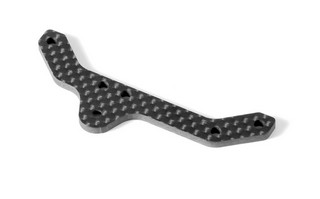 XRAY X1'16 Rear Pod Upper Plate - Graphite 2.5mm