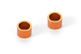 XRAY Alu Shim 6.37x8.4x6.0mm - Orange (2 pcs)