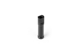 XRAY 376367 - X12'21 - Alu Post - 22.5mm - BLACK (1 pc)