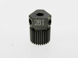 PN Racing Mini-Z 7075 Alloy S3 Pinion 126P 28T