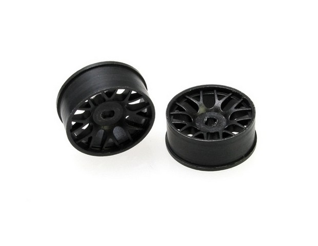 PN Racing Mini-Z AWD Machine Cut BBS Rear Wheel R2 Black