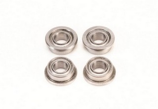 PN Racing 3x6x2.5mm Flanged Shield Hub Ball Bearing (4pcs)