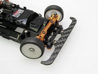 PN Racing Mini-Z Lexan Pan Car Carbon Fiber Adapter Bumper