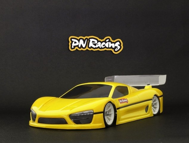 PN Racing Concept C9 1/28 Lexan Body Kit (Light Weight)