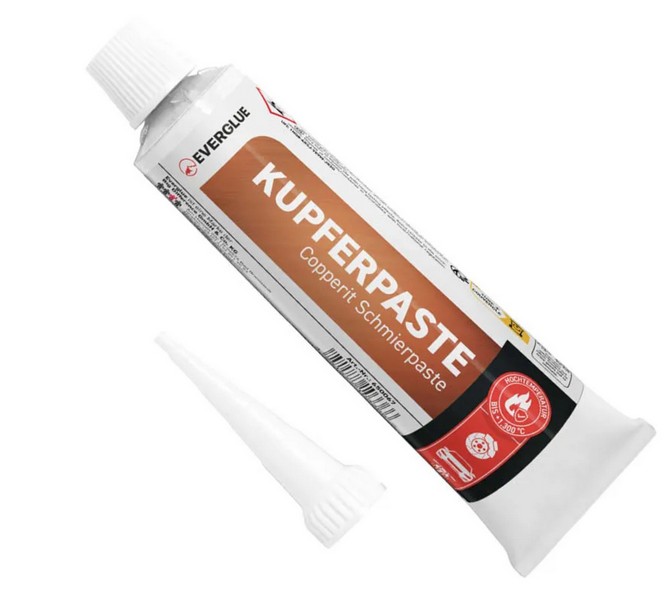 Everglue Technicoat Copperit copper paste pressure-resistant thermally conductive 80g tube