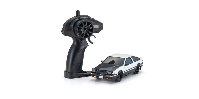 Kyosho 66617A - First Mini-Z 1:28 Initial-D Sprinter Trueno AE86 WH/BK Carbon