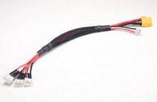 PN Racing XT60 Plug To XH Plug x3 Parallel Charging Cable