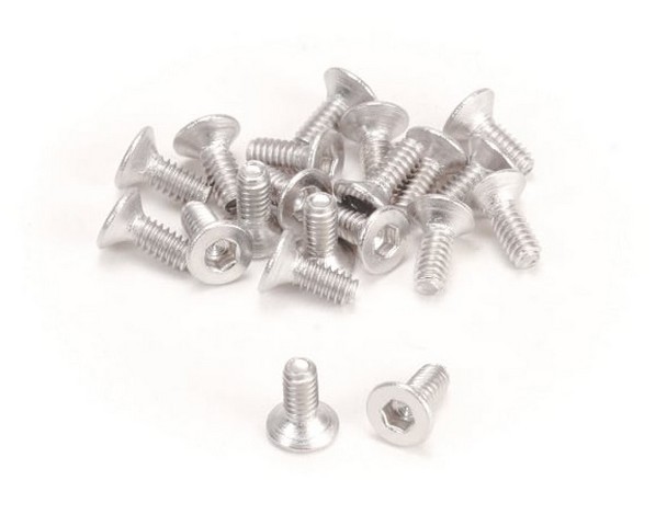 PN Racing 700315 - M2x5 Countersink Stainless Steel Hex Machine Screw (20pcs)