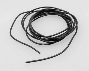 PN Racing 22AWG Silicon Power Connect Wire (Black 6ft)