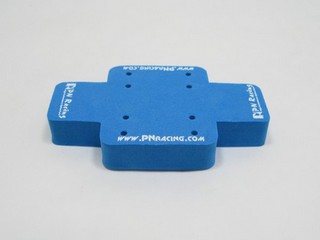 PN Racing Mini Car Foam Stand (Blue) - Clicca l'immagine per chiudere