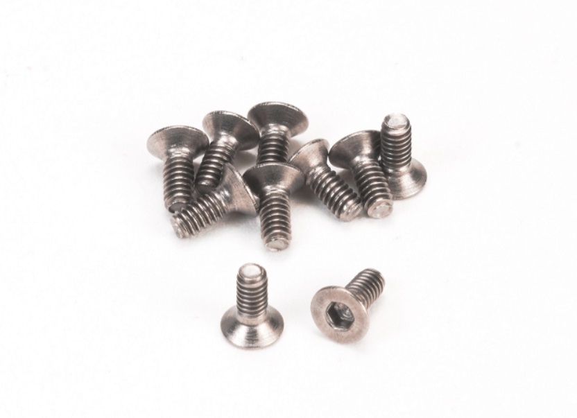 PN Racing M2x5 Titanium Countersunk Hex Machine Screw (10pcs)