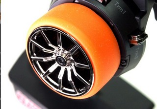 PN Racing Universal Transmitter Steering Wheel Grip (Orange)