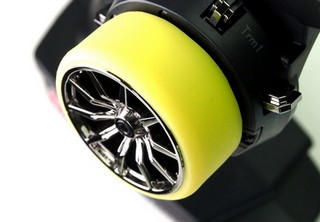 PN Racing Transmitter Steering Wheel Grip (Yellow)