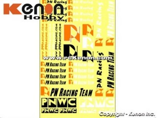 PN Racing PNWC and Team Sticker