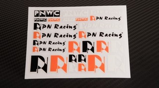 PN Racing Team PNWC 3D Transfer Decals