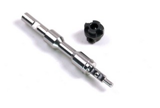 PN Racing Pro Tire Truer Spindle Shaft with Mini-Z Wheel Adapter