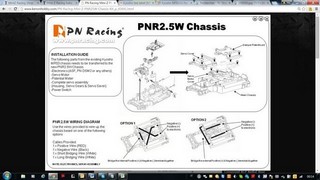 PN Racing Mini-Z PNR2.5W Chassis Kit