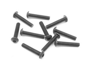 XRAY 902316 Button Head Screw Hex Socket M3x16mm (10 pieces)