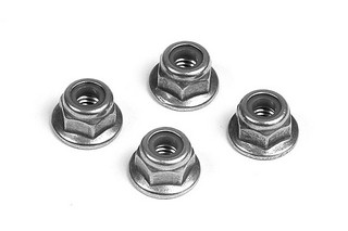 XRAY Nut M4 with Flange (10 pcs)