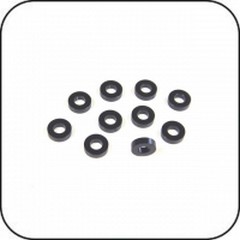 Awesomatix SH1.75 6x3x1.75mm Spacer (Black) x 10