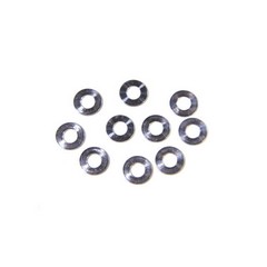 Awesomatix SH0.25 - 6x3x0.25mm Spacer (Silver) x 10 - Clicca l'immagine per chiudere