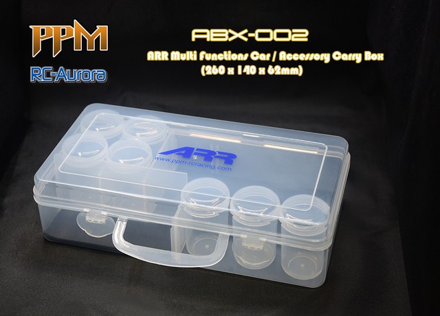 PPM-RC Racing ARR Multi Functions Car / Accessory Carry Box (260 x 140 x 62mm)