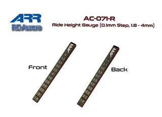 PPM-RC Racing Ride Height Gauge (0.1mm Step, 1.8 - 4mm)