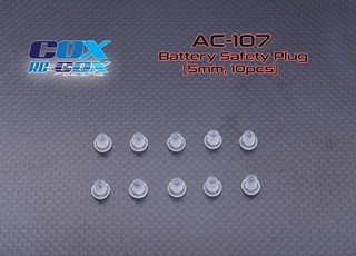 PPM-RC Racing Battery Safety Plug (5mm x 10pcs)