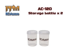PPM-RC Racing Storage Bottle x 2