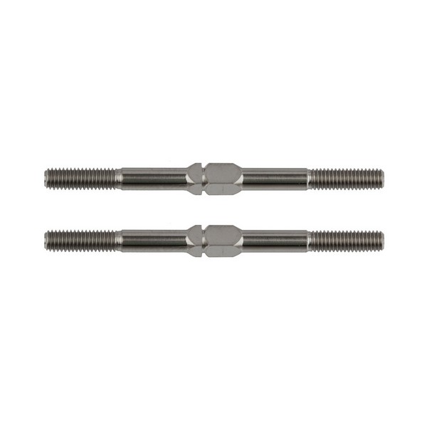 Team Associated AE1404 - FT Titanium Turnbuckles, 45 mm, Silver