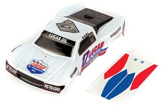 Team Associated 21424 - SC28 Body, Lucas Oil