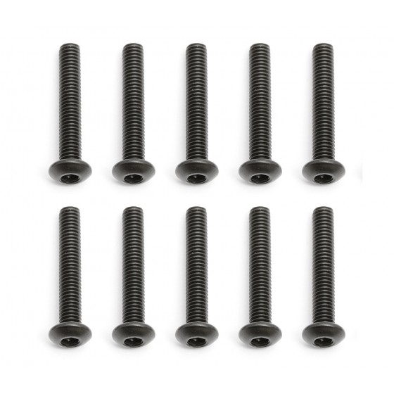 Team Associated AE2308 - Screws, 3x18 mm BHCS