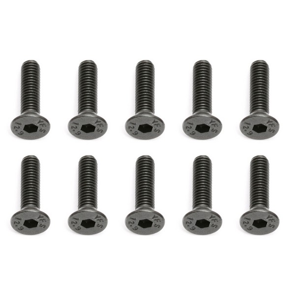 Team Associated AE25203 - M3 x 12mm FHCS