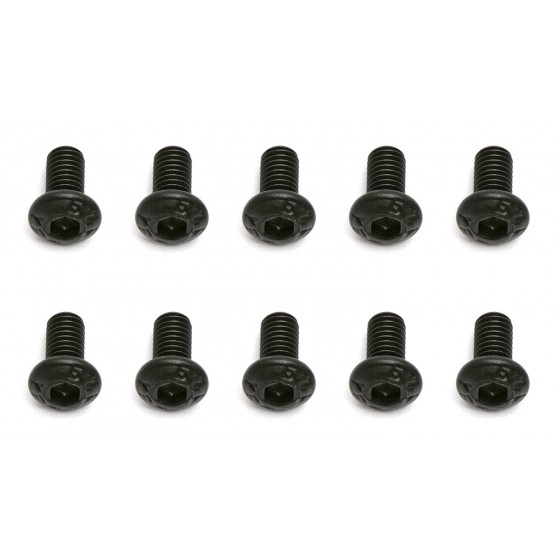 Team Associated AE31531 - Screws, 3x0.5x6 mm BHCS