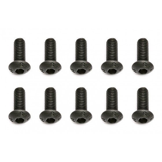 Team Associated AE31532 - Screws, 3x0.5x8 mm BHCS