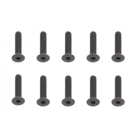 Team Associated AE89208 - Screws, 3x14 mm FHCS