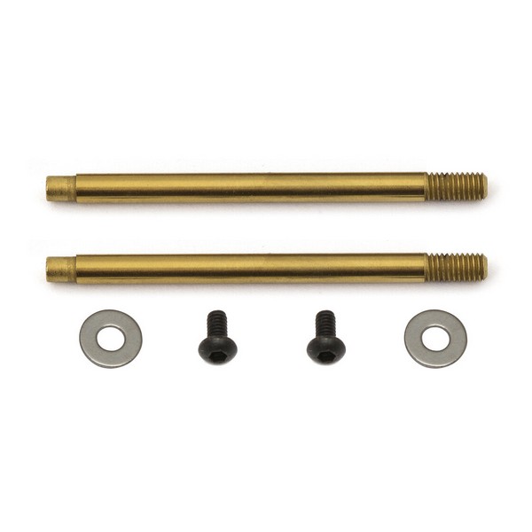 Team Associated AE91617 - 3x23 Shock Shaft V2, TiN