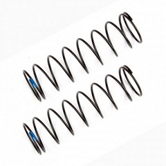 Team Associated Rear Shock Springs, blue, 2.20 lb in, L61mm