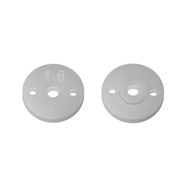 Team Associated AE91936 - FT 13mm Shock Pistons, 2.0mm, 2x1.6