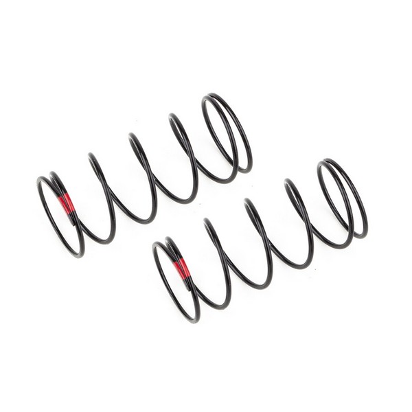 Team Associated AE91944 - 13mm Front Shock Springs, red 4.0lb-in, L44, 6.25T, 1.2D
