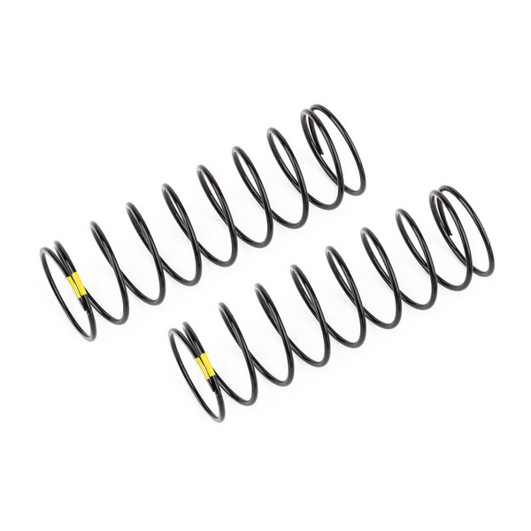 Team Associated AE91951 - 13mm Rear Shock Springs, yellow 2.3lb-in, L61, 9.5T, 1.2D