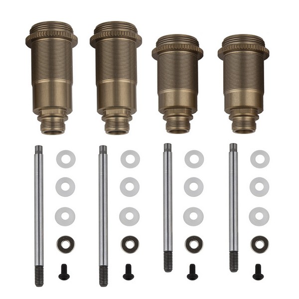 Team Associated AE91986 - FT Shock Bodies, with Genuine FOX Kashima Coat, 13x23mm and 27.5mm