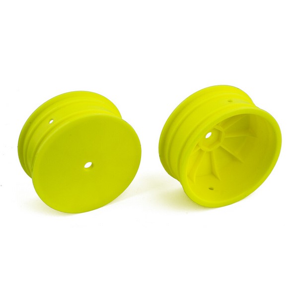 Team Associated AE92096 - 12 mm 4WD 2.2 in Front Wheels, yellow