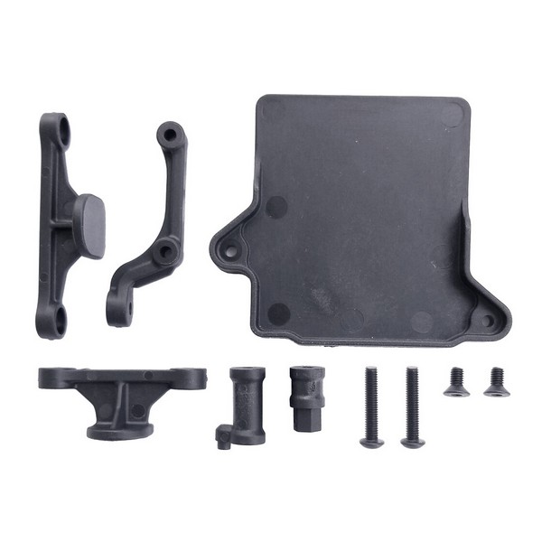 Team Associated AE92268 - RC10B74.1 LP Battery Posts, Fan Mount, ESC Tray
