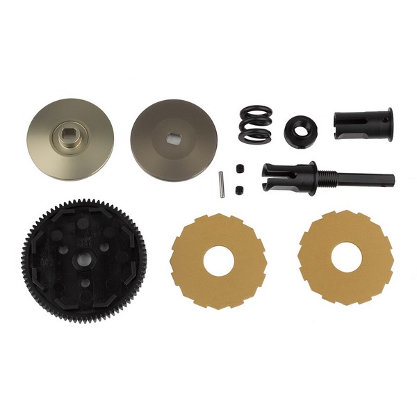 Team Associated AE92277 - RC10B74.1 Slipper Hub Set, 2-pad