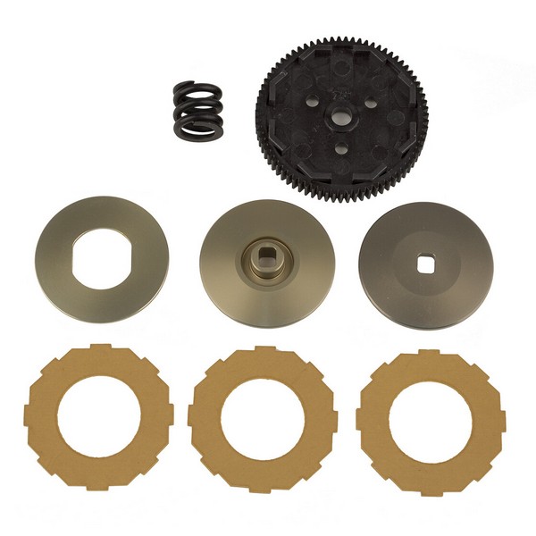 Team Associated AE92282 - RC10B74.1 3 Pad Slipper Conversion