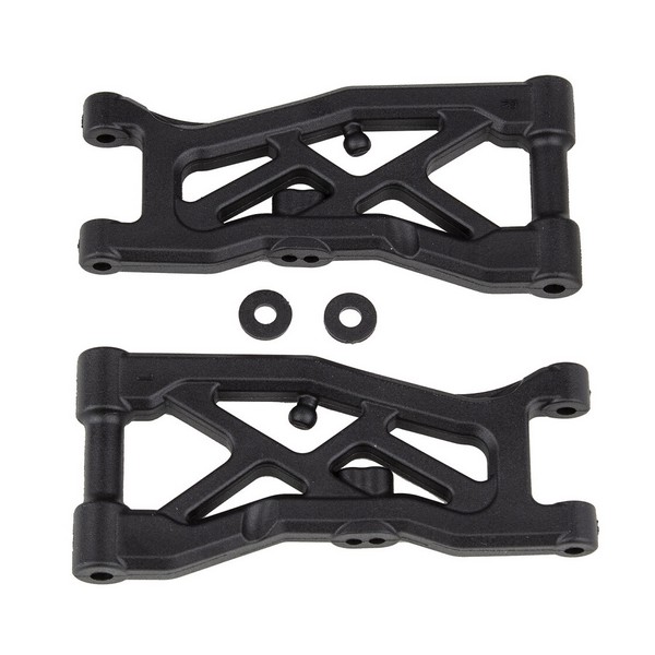 Team Associated AE92313 - RC10B74.2 Front Suspension Arms, gull wing